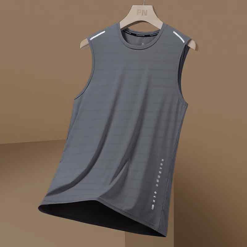 Мужская летняя майка из ледяного шелка, дышащая сетка, быстросохнущая, модная с круглым вырезом M (80-100 jin)
Мужская летняя майка из ледяного шелка, дышащая сетка, быстросохнущая, модная с круглым вырезом M (80-100 jin)