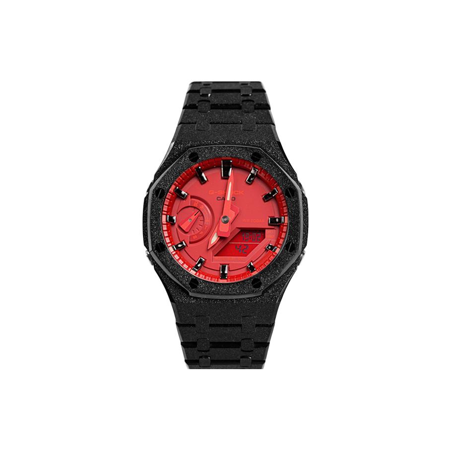 CASIO Unisex Liquid Crystal,Analog Dual Display Series 48.5mm Red Watch GA-2100-4A(Watch8--) Regular Watch Box
CASIO Unisex Liquid Crystal,Analog Dual Display Series 48.5mm Red Watch GA-2100-4A(Watch8--) Regular Watch Box
