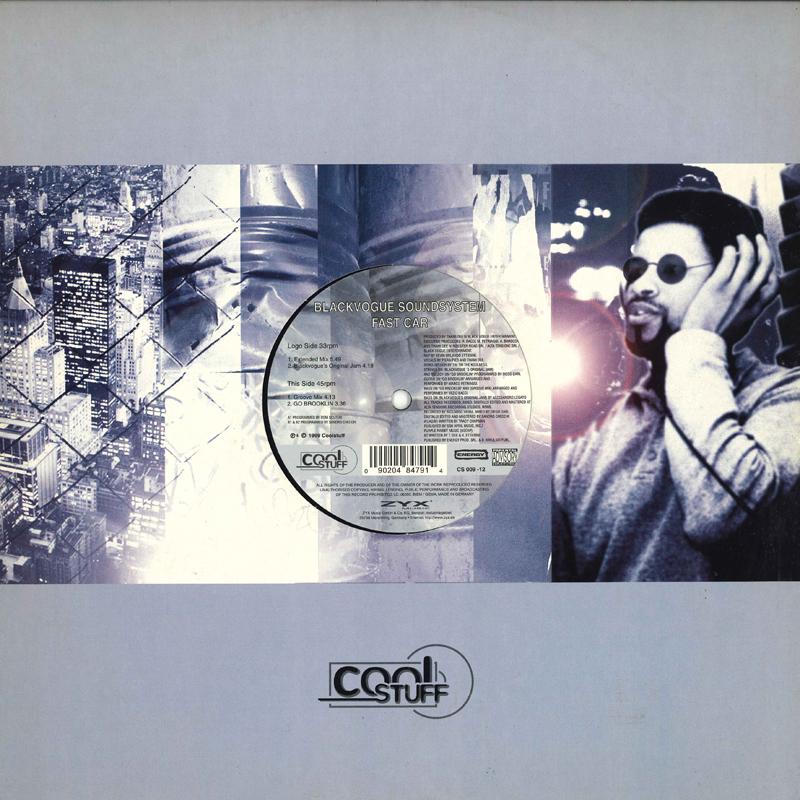 12inch Record BLACKVOGUE SOUNDSYSTEM - Fast Car CS00912 COOLSTUFF 1999 Germany Rap & Hip-Hop/R&B Used
12inch Record BLACKVOGUE SOUNDSYSTEM - Fast Car CS00912 COOLSTUFF 1999 Germany Rap & Hip-Hop/R&B Used