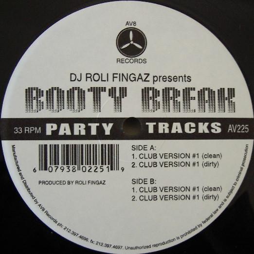 12inch Record DJ ROLI FINGAZ - Booty Break AV225 AV8 Records US Rap & Hip-Hop/R&B Used
12inch Record DJ ROLI FINGAZ - Booty Break AV225 AV8 Records US Rap & Hip-Hop/R&B Used