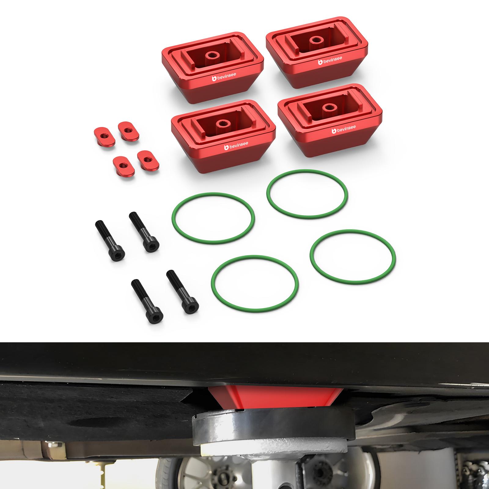 BEVINSEE Aluminum Jack Pads for BMW F30 E82 F34 E90 F10 F32 F11 F20 F01 F34,for Toyota Supra,Replace for 51717123311,51717169981 червоний
BEVINSEE Aluminum Jack Pads for BMW F30 E82 F34 E90 F10 F32 F11 F20 F01 F34,for Toyota Supra,Replace for 51717123311,51717169981 червоний
