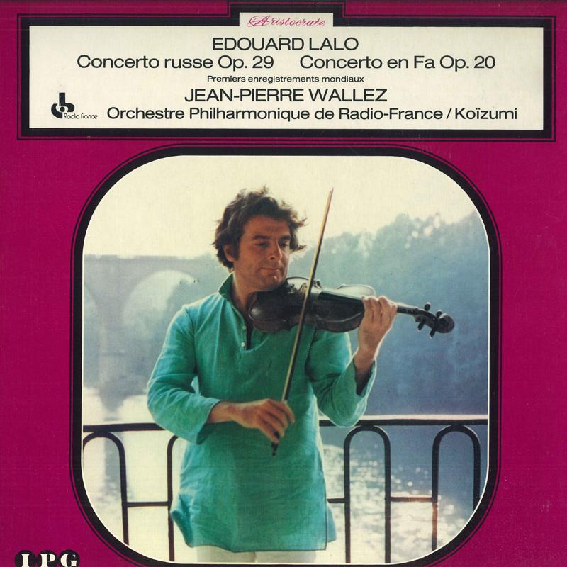 LP Record JEAN PIERRE WALLEZ RADIO FRA Lalo Russian Concerto in G minor KUX3042PG IPG Japan Obi Classical Used
LP Record JEAN PIERRE WALLEZ RADIO FRA Lalo Russian Concerto in G minor KUX3042PG IPG Japan Obi Classical Used