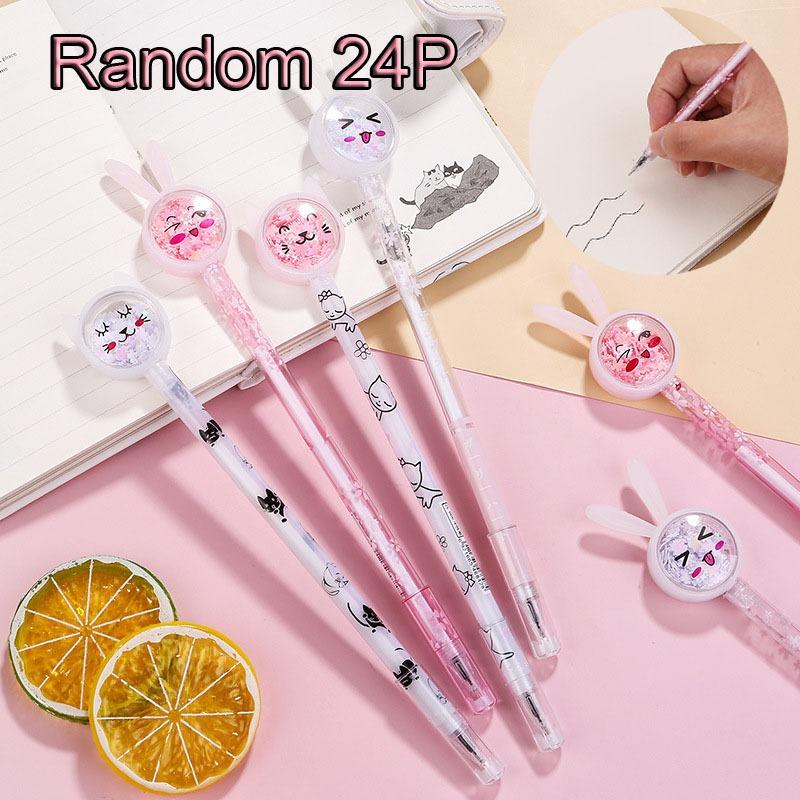 1Pc Kawaii Cartoon Rabbit Ears Sequin Gel Pen Cute Cartoon Pen 0.5mm Black Ink Student Office School Stationery Back To School Season Random style 1Pc
1Pc Kawaii Cartoon Rabbit Ears Sequin Gel Pen Cute Cartoon Pen 0.5mm Black Ink Student Office School Stationery Back To School Season Random style 1Pc
