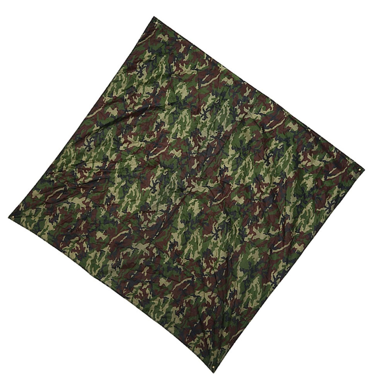 Camouflage Outdoor Portable Lightweight Rainproof Mat RainTent Tarp Shelter (2*2m)
Camouflage Outdoor Portable Lightweight Rainproof Mat RainTent Tarp Shelter (2*2m)