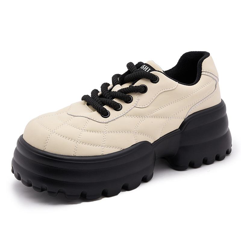 Retro heightening dad shoes for women 2025 autumn and winter new Korean version platform casual sports shoes trendy lace-up little white shoes f 35
Retro heightening dad shoes for women 2025 autumn and winter new Korean version platform casual sports shoes trendy lace-up little white shoes f 35