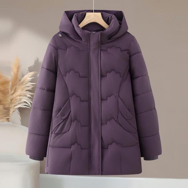 2025 Autumn/Winter Trendy Hooded Cotton Jacket for Petite Women - Short & Warm Style 2XL фиолетовый
2025 Autumn/Winter Trendy Hooded Cotton Jacket for Petite Women - Short & Warm Style 2XL фиолетовый