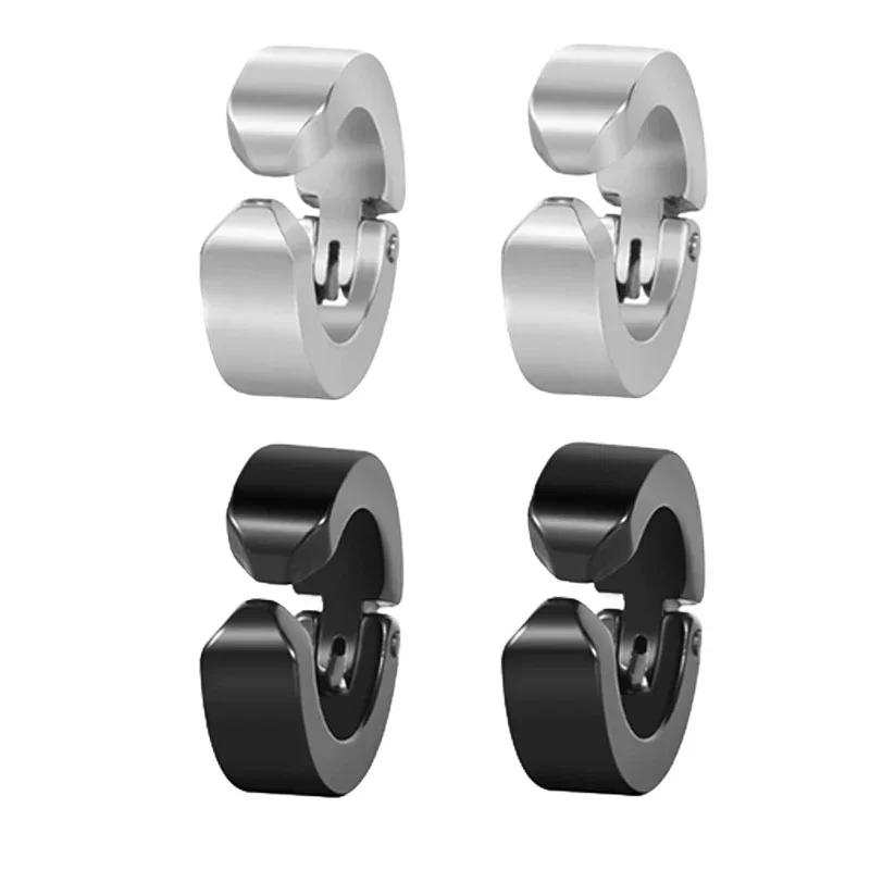 Non Piercing Ear Clip Men Women Clip on Hoop Earrings Punk Fake Ear Cuff Gothic Jewelry No Piercing Cool Fashion Earrings Circle
Non Piercing Ear Clip Men Women Clip on Hoop Earrings Punk Fake Ear Cuff Gothic Jewelry No Piercing Cool Fashion Earrings Circle