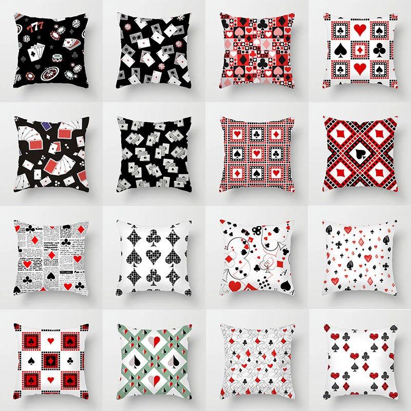 Juste de coussin carrée avec motif de poker, décoration de luxe pour la maison, accessoires magiques, cœur noir, bureau, canapé, voiture 40x40cm
Juste de coussin carrée avec motif de poker, décoration de luxe pour la maison, accessoires magiques, cœur noir, bureau, canapé, voiture 40x40cm