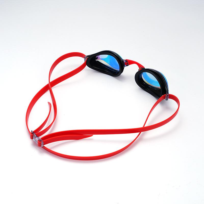 Electroplated high-definition waterproof anti-fog swimming goggles for men, women, adults, and children, universal small-frame professional racing Red(Comes with a glasse
Electroplated high-definition waterproof anti-fog swimming goggles for men, women, adults, and children, universal small-frame professional racing Red(Comes with a glasse