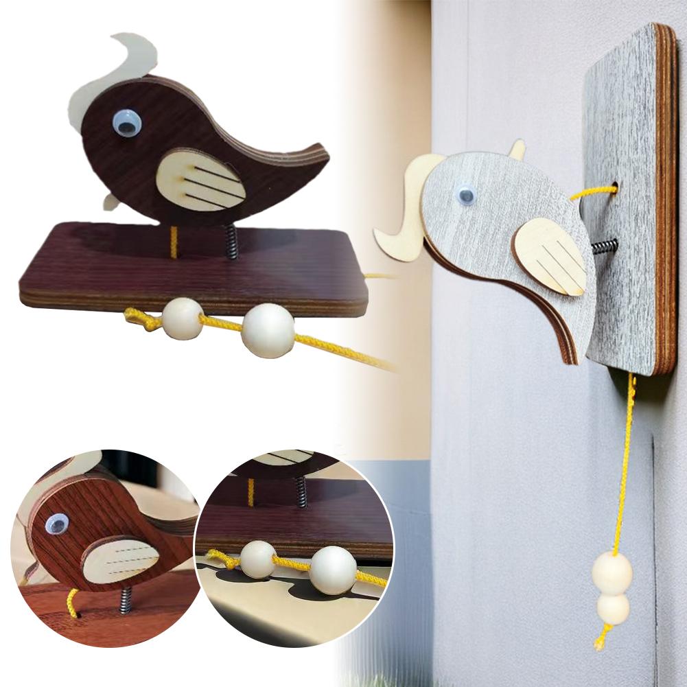 Wooden Handmade Creative Doorbell Woodpecker Door Bell Homestay Room Decor Decoration Accessories DIY Artistic Home Decor Gift
Wooden Handmade Creative Doorbell Woodpecker Door Bell Homestay Room Decor Decoration Accessories DIY Artistic Home Decor Gift