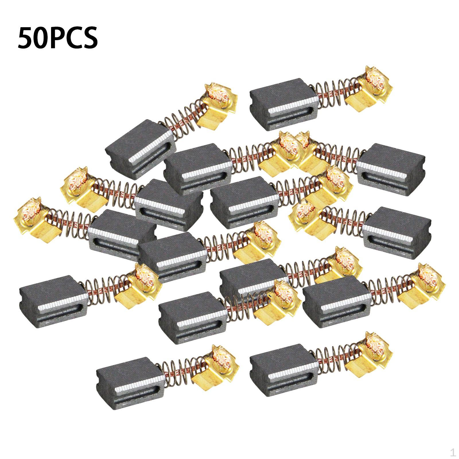 50Pcs Replacement Carbon Brush for Electric Motor Accessories
50Pcs Replacement Carbon Brush for Electric Motor Accessories