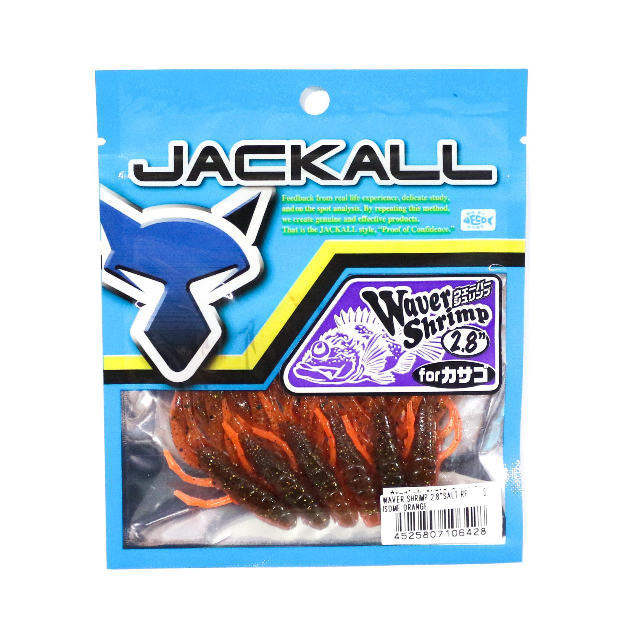 Мягкая приманка Jackall Waver для креветок и морской воды 2,8 дюйма Isome Orange (6428)
Мягкая приманка Jackall Waver для креветок и морской воды 2,8 дюйма Isome Orange (6428)