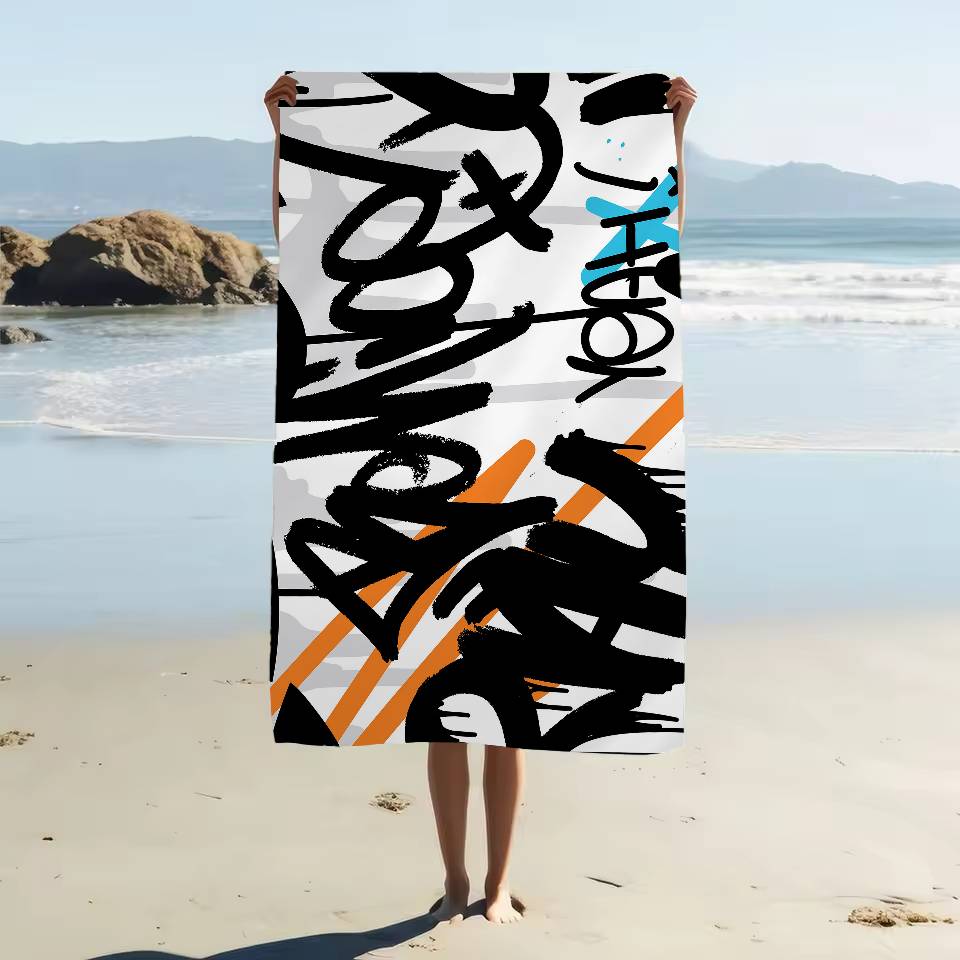 Alphabet Graffiti Pattern Beach Towel For Kids Bath Towel Pool Towel Vacation Gift Picnic Towel Party Gift W40*H60(CM)
Alphabet Graffiti Pattern Beach Towel For Kids Bath Towel Pool Towel Vacation Gift Picnic Towel Party Gift W40*H60(CM)