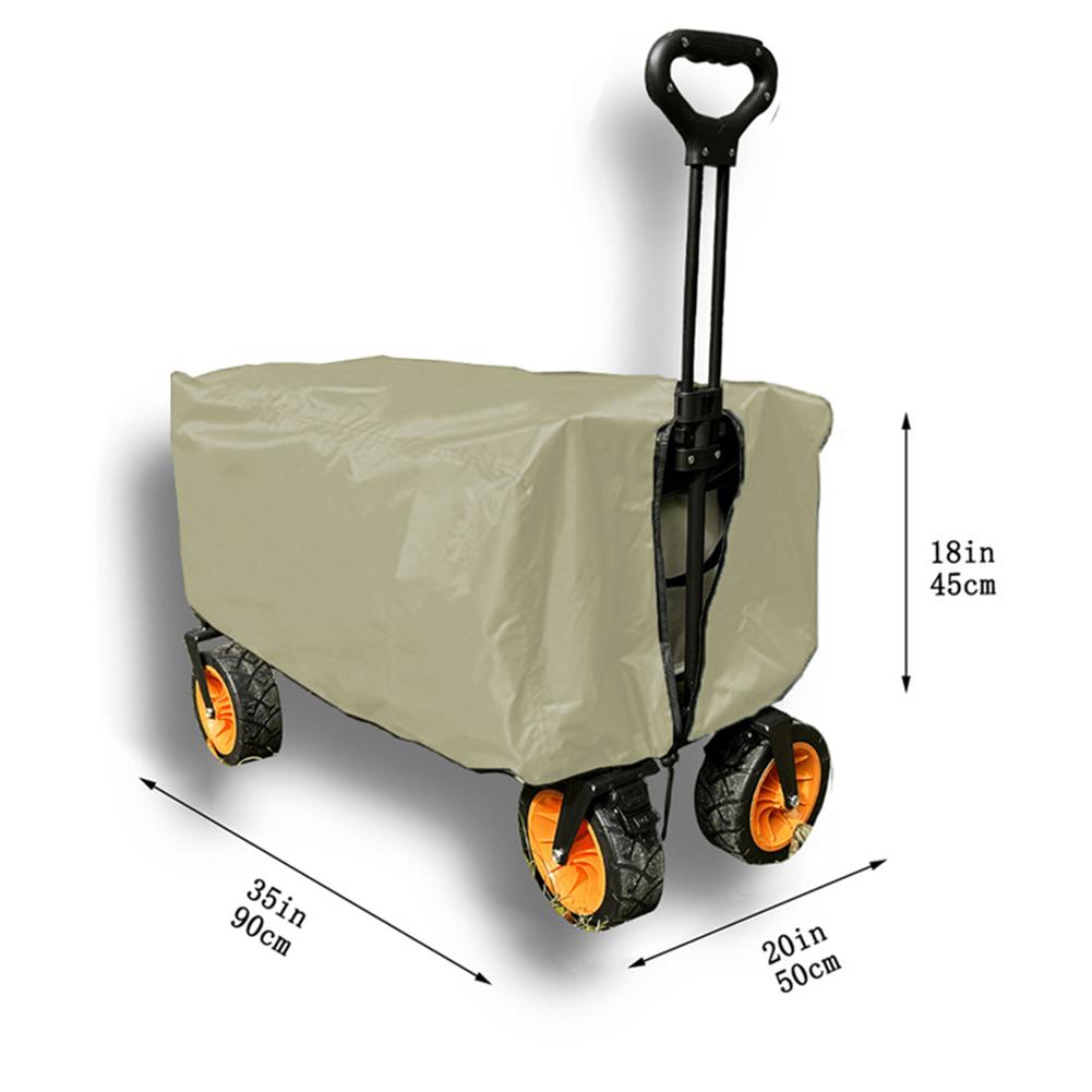 Garden Wagons Cover Camper Car RainCover 210D Oxford Cloth 90x50x45cm Versatile Use Outdoor Camping New Practical бежевий
Garden Wagons Cover Camper Car RainCover 210D Oxford Cloth 90x50x45cm Versatile Use Outdoor Camping New Practical бежевий