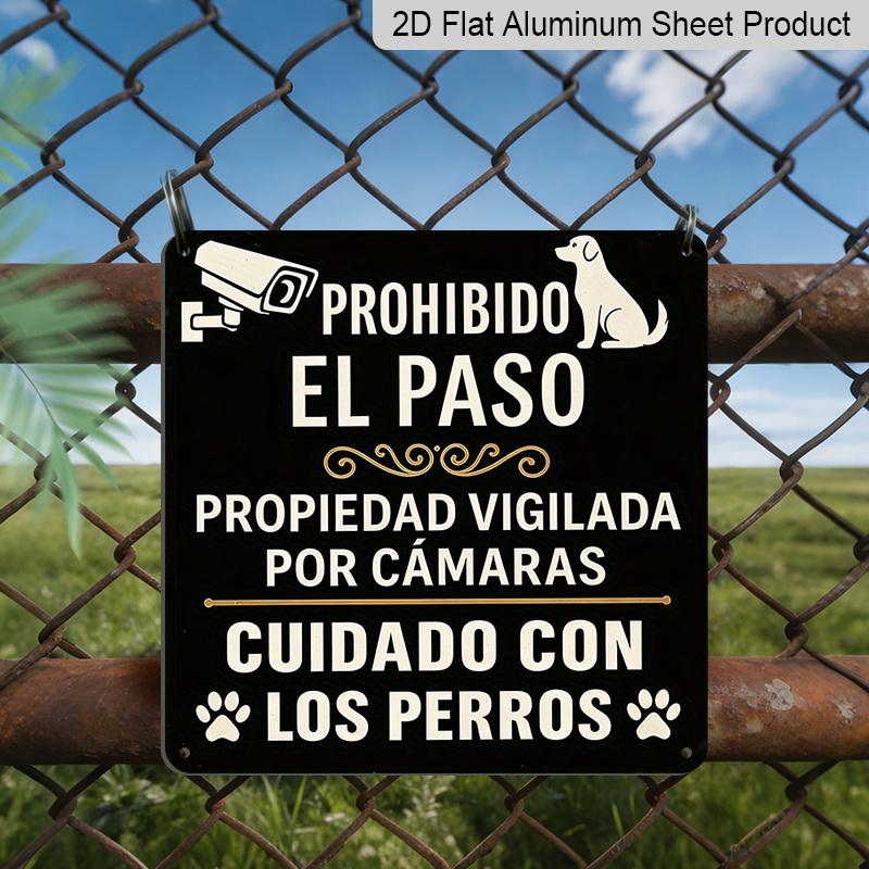 2D Flat, 1pc, Vintage Metal Sign, Decorative Plaques and Ornaments, Private Territory Monitoring Alarm, Security Reminder, Outdoor, Office, Yard 20*20cm
2D Flat, 1pc, Vintage Metal Sign, Decorative Plaques and Ornaments, Private Territory Monitoring Alarm, Security Reminder, Outdoor, Office, Yard 20*20cm