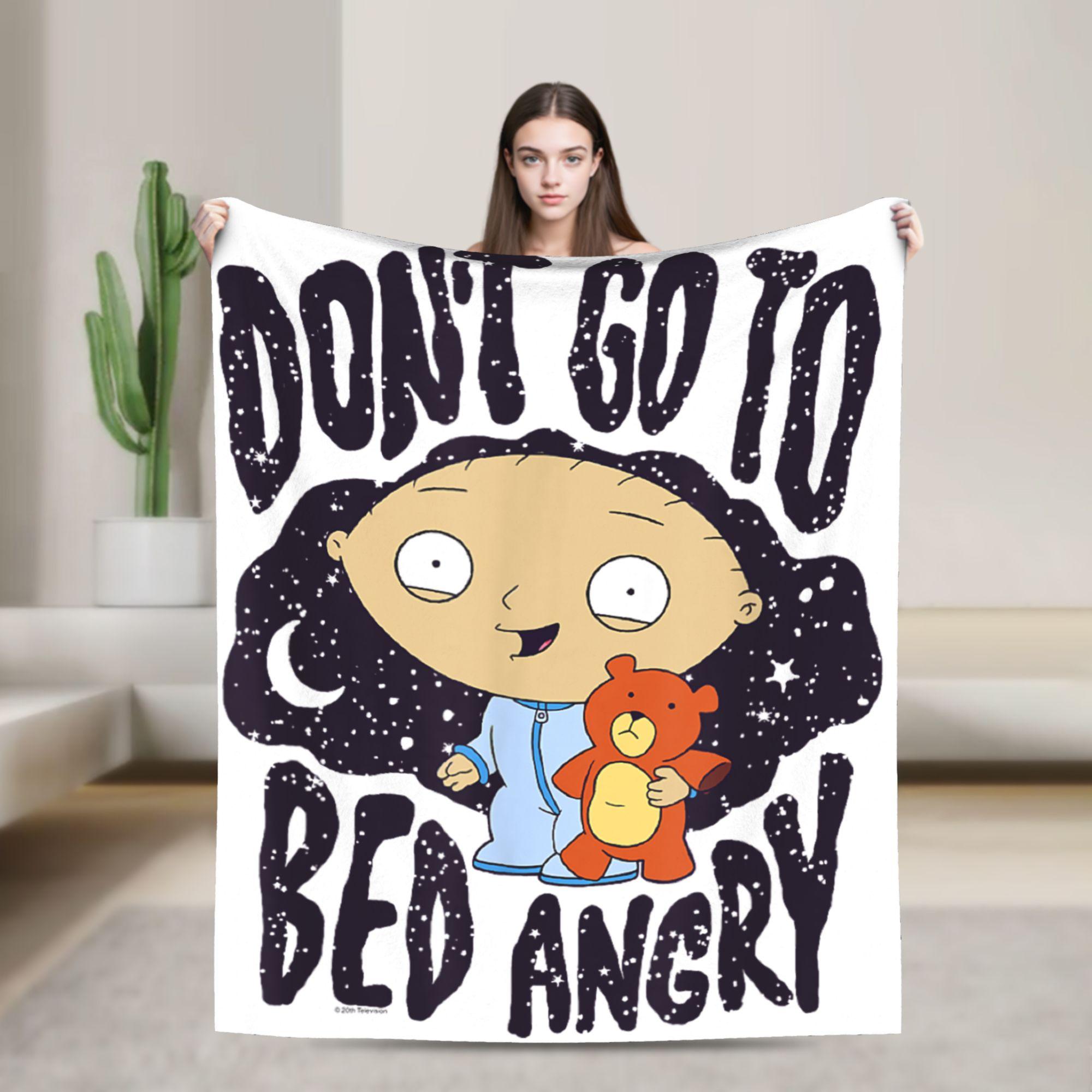 Families Cartoon Peter Griffin Guys Flannel Throw Blanket Funny TV for Bed Knitted Blanket Car Super Soft Multifunction 80x60in
Families Cartoon Peter Griffin Guys Flannel Throw Blanket Funny TV for Bed Knitted Blanket Car Super Soft Multifunction 80x60in