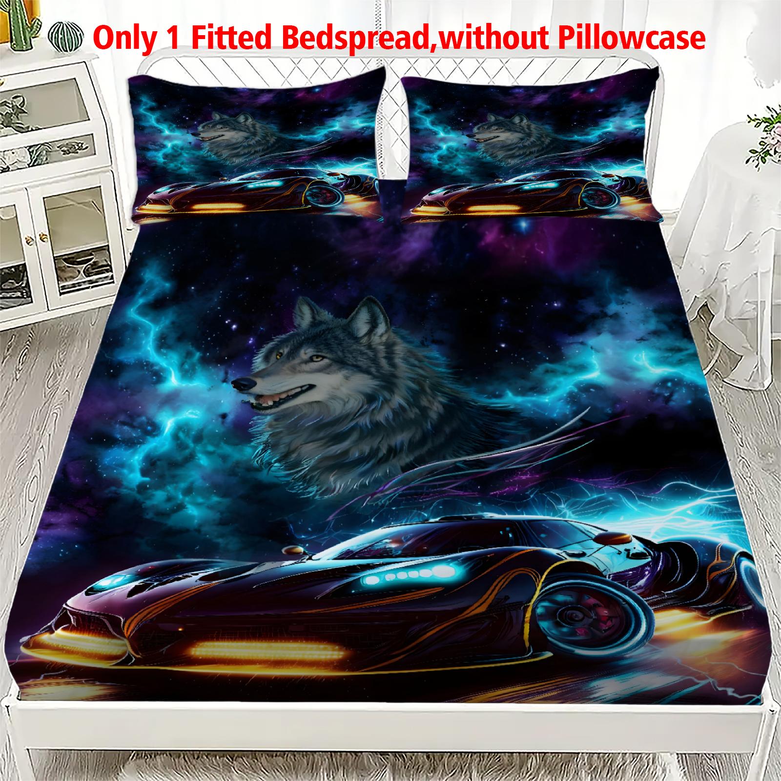 1 Simple Wolf Sports Cars printed matte Fitted Sheet bedroom printed bed cover bedding (excluding pillowcases) 99x190x25cm
1 Simple Wolf Sports Cars printed matte Fitted Sheet bedroom printed bed cover bedding (excluding pillowcases) 99x190x25cm