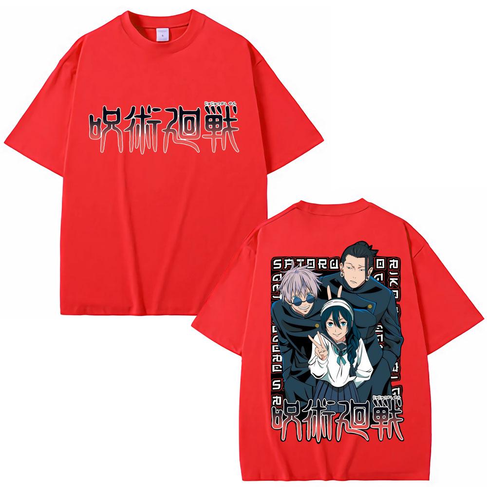 Japanese Anime Jujutsu Kaisen Graphic T Shirt Men Women Gojo Satoru Harajuku Fashion T-shirt Oversized Cotton T Shirts 3XL
Japanese Anime Jujutsu Kaisen Graphic T Shirt Men Women Gojo Satoru Harajuku Fashion T-shirt Oversized Cotton T Shirts 3XL