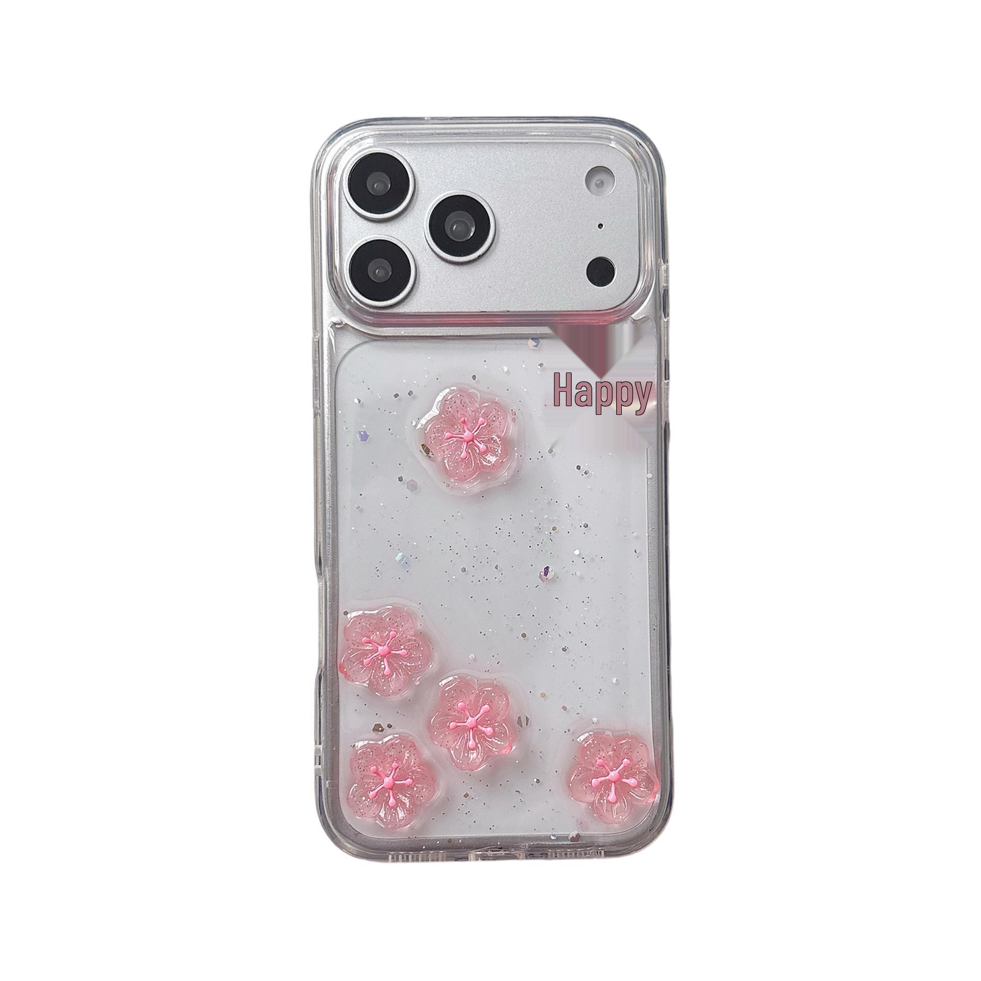 3D Pink Cherry Blossom Epoxy Phone Case for iPhone 17 Pro Max/15 Pro Max/12 17 Pro Max
3D Pink Cherry Blossom Epoxy Phone Case for iPhone 17 Pro Max/15 Pro Max/12 17 Pro Max