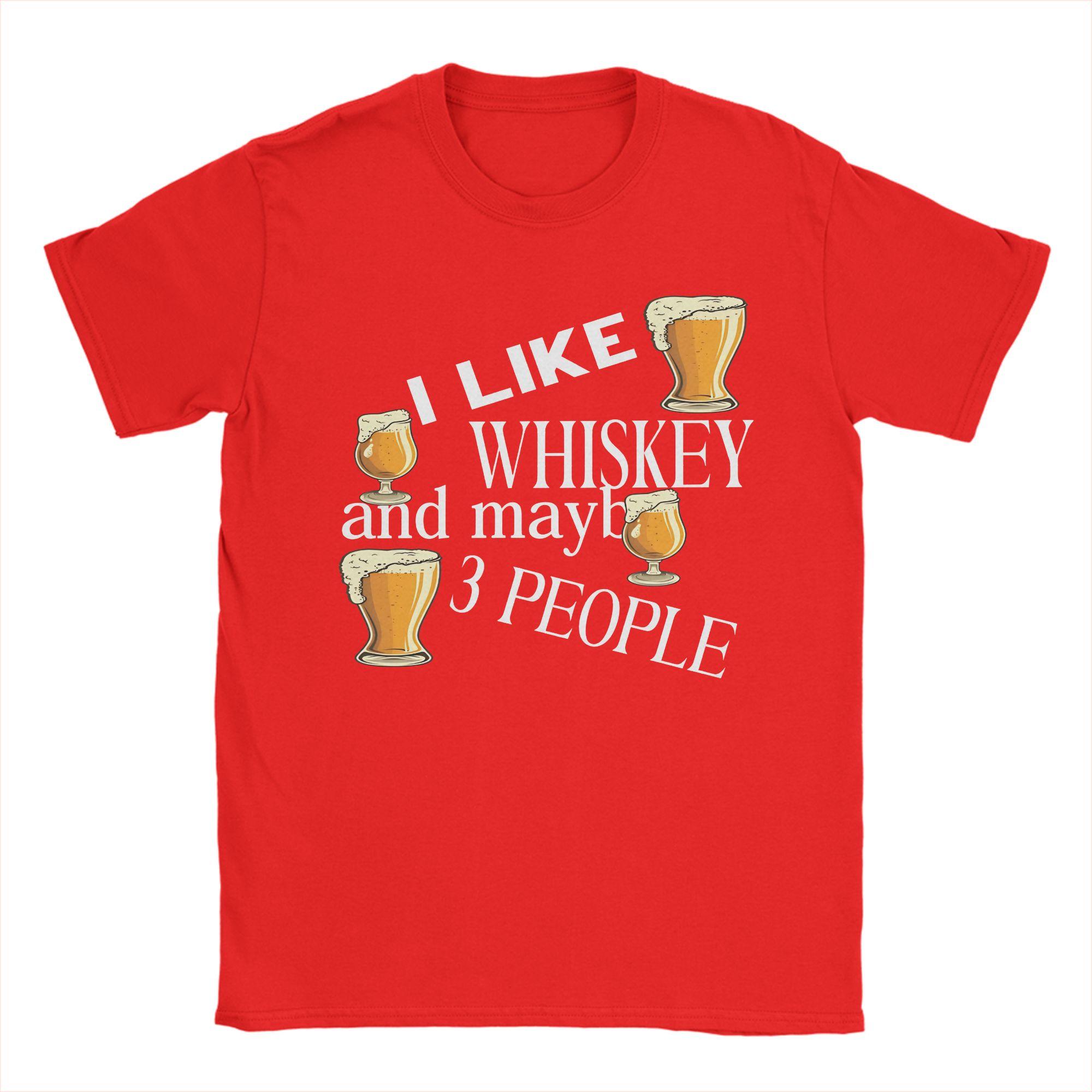 I Like Whiskey And Maybe 3 People TShirt Unisexs Streetwear TShirts Summer Crewneck Fashion Tee Shirt Loose Big Size Tops S
I Like Whiskey And Maybe 3 People TShirt Unisexs Streetwear TShirts Summer Crewneck Fashion Tee Shirt Loose Big Size Tops S