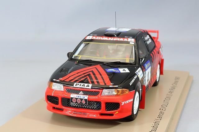 Spark Mitsubishi Lancer Evolution III 1997 Ралли Китая Ёсихиро Хаяши 1/43 #4 Катаока/Тетсу
Spark Mitsubishi Lancer Evolution III 1997 Ралли Китая Ёсихиро Хаяши 1/43 #4 Катаока/Тетсу