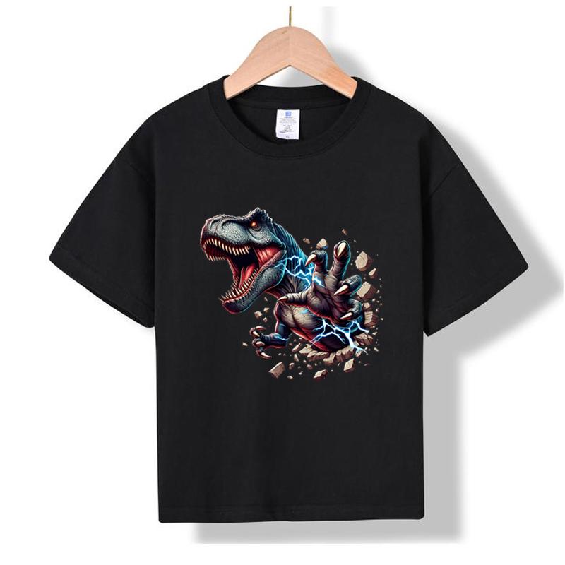 MC-81 MINISO 2026 Summer Kids 100% Cotton T-Rex Lightning T-Shirt Cool Dinosaur Breaking Wall Graphic Short Sleeve Tee for Boys 100
MC-81 MINISO 2026 Summer Kids 100% Cotton T-Rex Lightning T-Shirt Cool Dinosaur Breaking Wall Graphic Short Sleeve Tee for Boys 100