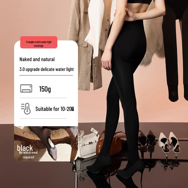 Autumn & Winter High-Waist Black Silk Sheer Leggings with Plus Velvet for Women One Size 90-150 lbs
Autumn & Winter High-Waist Black Silk Sheer Leggings with Plus Velvet for Women One Size 90-150 lbs
