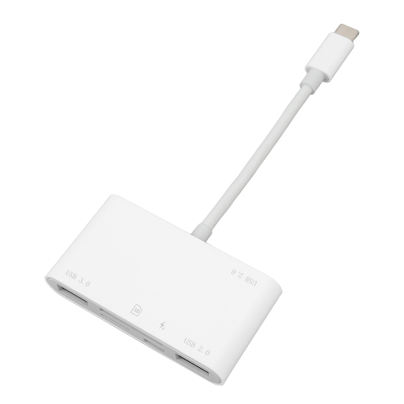 6 in 1 Memory Card Reader Plug and Play High Speed USB C Smart Camera Storage Card Adapter for Phones Laptop Computers
6 in 1 Memory Card Reader Plug and Play High Speed USB C Smart Camera Storage Card Adapter for Phones Laptop Computers