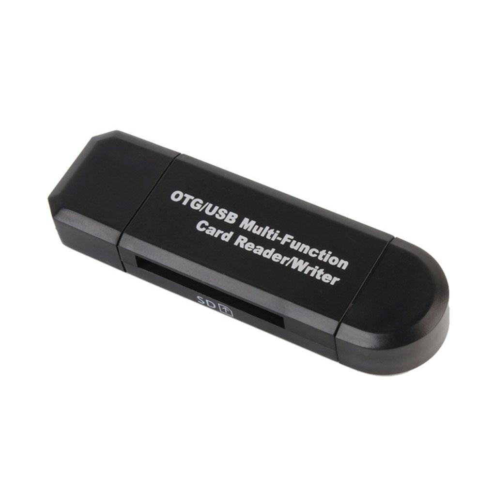 Багатофункціональний кардрідер Високошвидкісний USB 2.0 чорний
Багатофункціональний кардрідер Високошвидкісний USB 2.0 чорний