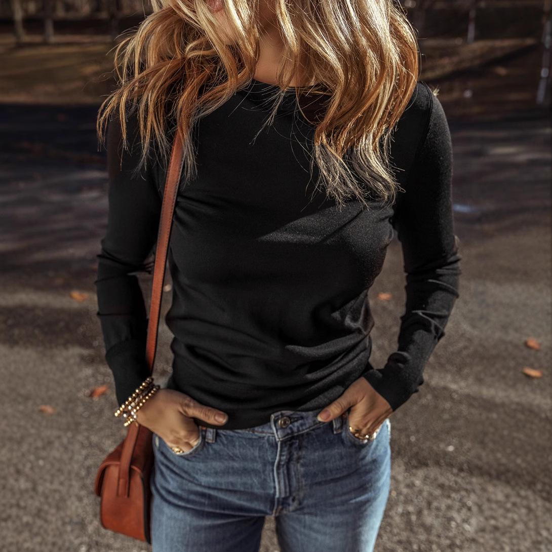 Shiying Women s Slim Fit Casual Knitted Pullover Sweater - Autumn Solid Color Small чёрный
Shiying Women s Slim Fit Casual Knitted Pullover Sweater - Autumn Solid Color Small чёрный