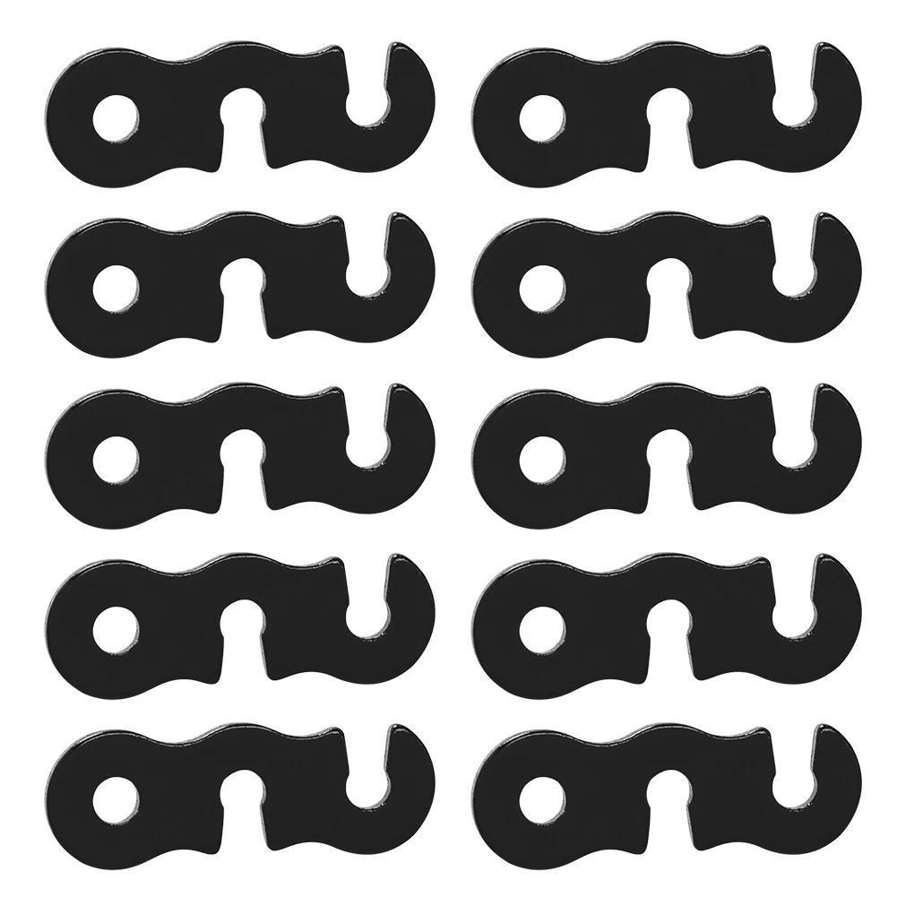 10pcs Adjustable Camping Tent Cord Rope Buckle Tightening S-Type Tensioners Fastener Outdoor Camping Tents Securing Accessories 10pcs чёрный
10pcs Adjustable Camping Tent Cord Rope Buckle Tightening S-Type Tensioners Fastener Outdoor Camping Tents Securing Accessories 10pcs чёрный