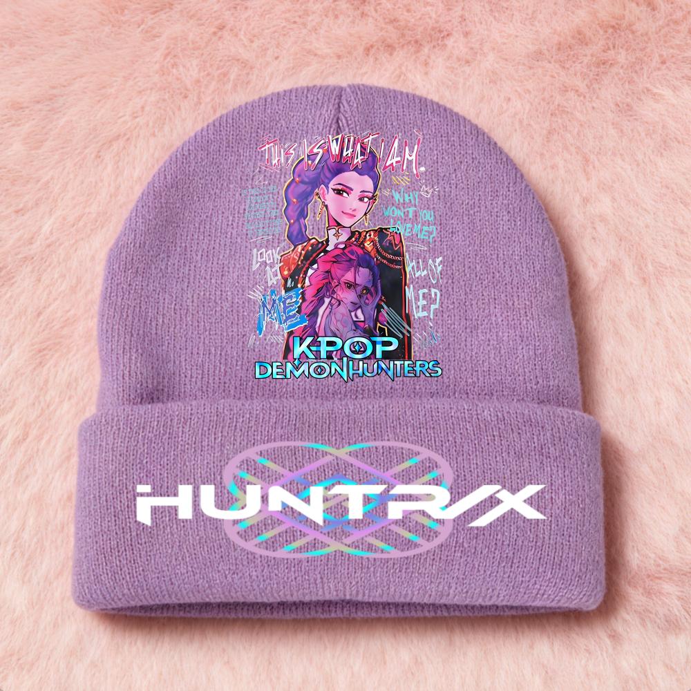 Latest KPop Demon Girls Knitted Hats Kpop Hunter Cartoon Children Headgear Cotton Cold Season Adorable Hat Anime Children Navidad Birth Date Gifts
Latest KPop Demon Girls Knitted Hats Kpop Hunter Cartoon Children Headgear Cotton Cold Season Adorable Hat Anime Children Navidad Birth Date Gifts