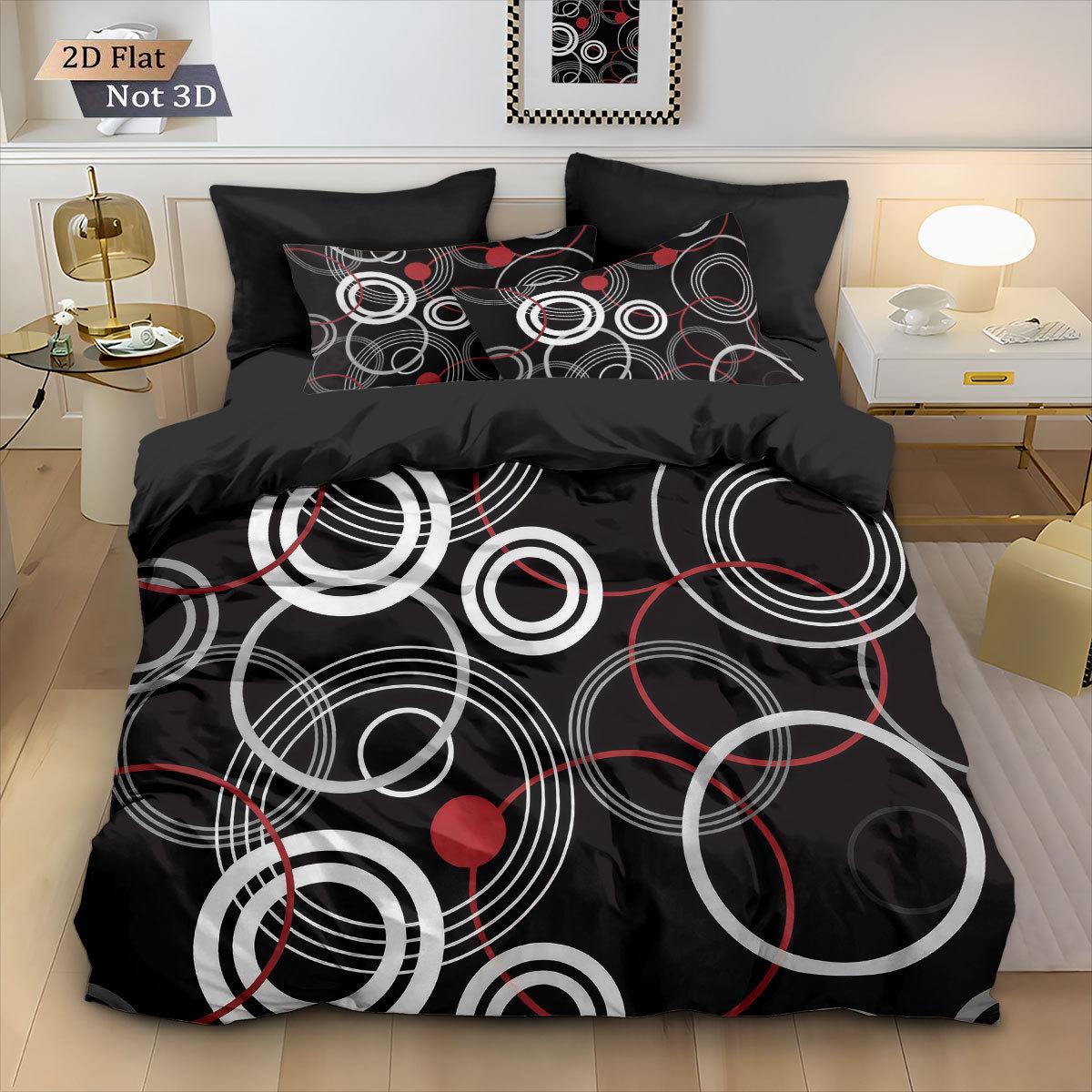 Custom Geometric Line Print Three-Piece Bedding Set for Home or Dormitory 135x200 cm
Custom Geometric Line Print Three-Piece Bedding Set for Home or Dormitory 135x200 cm