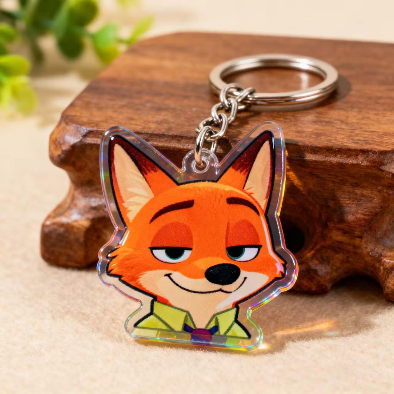 Zootopia Anime Acrylic Keychain Pendant Gift
Zootopia Anime Acrylic Keychain Pendant Gift