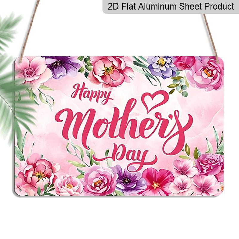 2D Flat, 1pc Happy Mother s Day Watercolor Floral Plaque, 12 ×8 - Pink & Purple Flower Decor Sign - Aluminium Wall Hanging Decoration, Mother s 20*30cm
2D Flat, 1pc Happy Mother s Day Watercolor Floral Plaque, 12 ×8 - Pink & Purple Flower Decor Sign - Aluminium Wall Hanging Decoration, Mother s 20*30cm