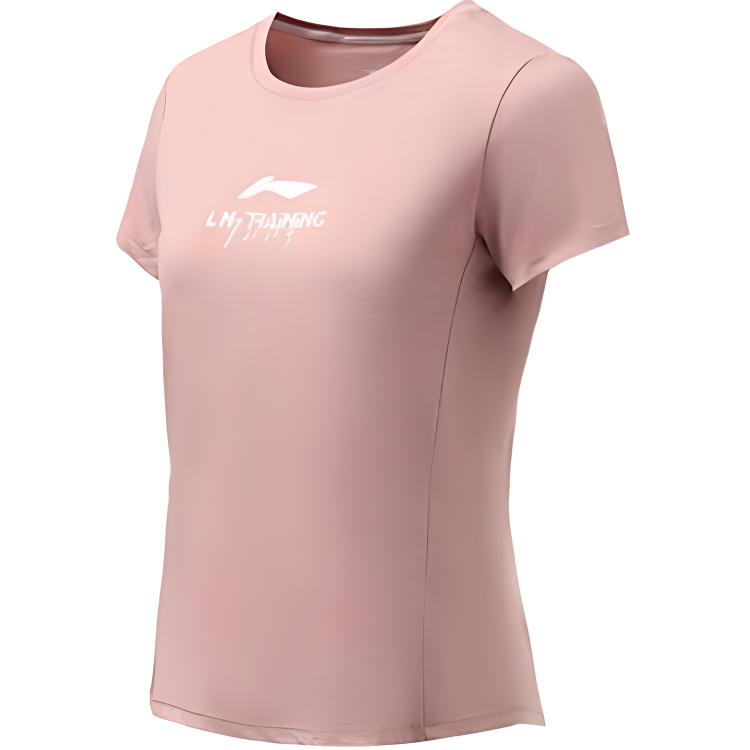 Li-Ning Fitness Series Sports Casual Round Neck Short Sleeve T-Shirt Women T-Shirts Mixed-Color Fog-Rose-Pink ATSR292-5 S
Li-Ning Fitness Series Sports Casual Round Neck Short Sleeve T-Shirt Women T-Shirts Mixed-Color Fog-Rose-Pink ATSR292-5 S