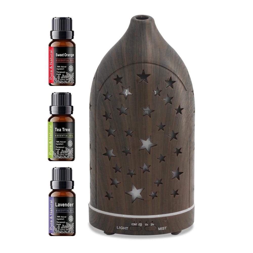 Ultra Quiet Star Hollow Out Aroma Humidifier 7 Colors LED Night Lights Essential Oil Diffuser Perfect for Bedroom, Yoga & Office 200ml
Ultra Quiet Star Hollow Out Aroma Humidifier 7 Colors LED Night Lights Essential Oil Diffuser Perfect for Bedroom, Yoga & Office 200ml