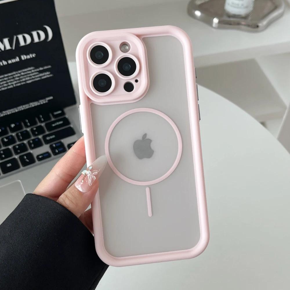 Trendy 2 in 1 Skin Feel Phone Case for iPhone 17air 16 15 14 12 13 Pro Max Plus MagSafe Wireless Charging Shockproof Protection For IPhone 11 рожевий
Trendy 2 in 1 Skin Feel Phone Case for iPhone 17air 16 15 14 12 13 Pro Max Plus MagSafe Wireless Charging Shockproof Protection For IPhone 11 рожевий