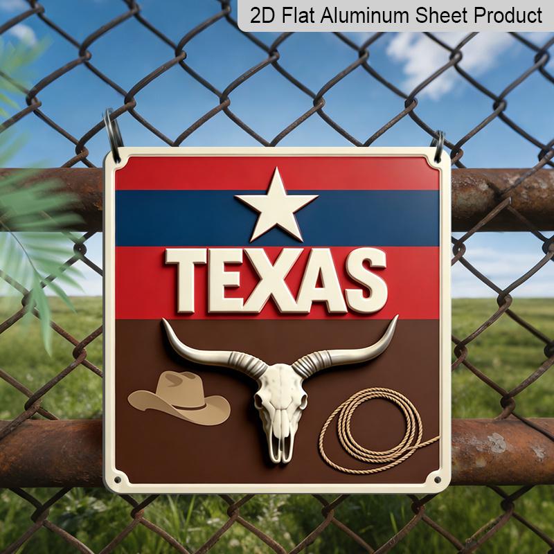 2D Flat- 1pc, Vintage Square Aluminum Sign with Longhorn Skull and Rope Elements, Themed Decoration Patio or Study, Rustic Display 20*20cm
2D Flat- 1pc, Vintage Square Aluminum Sign with Longhorn Skull and Rope Elements, Themed Decoration Patio or Study, Rustic Display 20*20cm