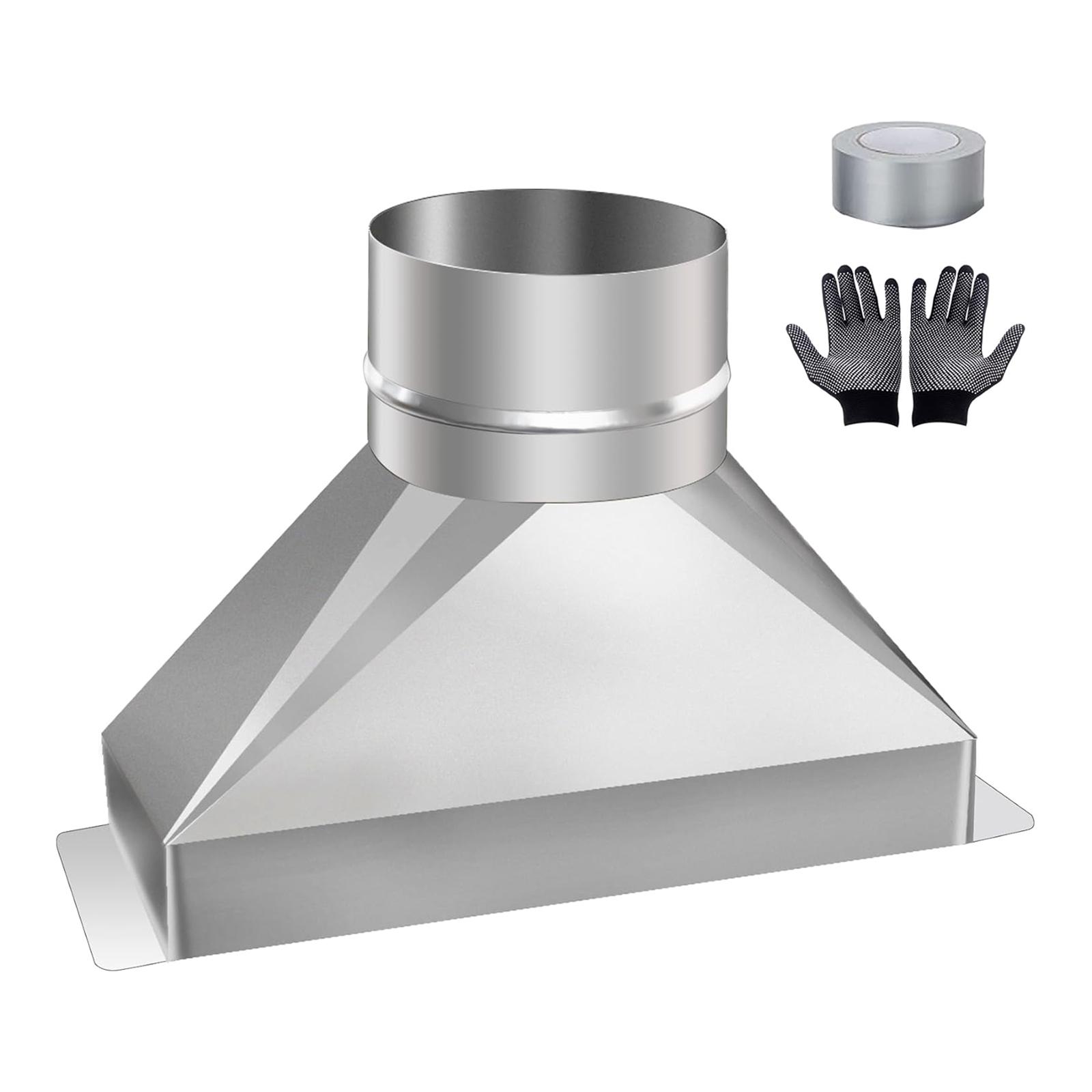 Leakproof Air Duct Transition Venting Rectangular To 4inch Round Pipe Includes Safety Installation Tool for Microwave 1
Leakproof Air Duct Transition Venting Rectangular To 4inch Round Pipe Includes Safety Installation Tool for Microwave 1