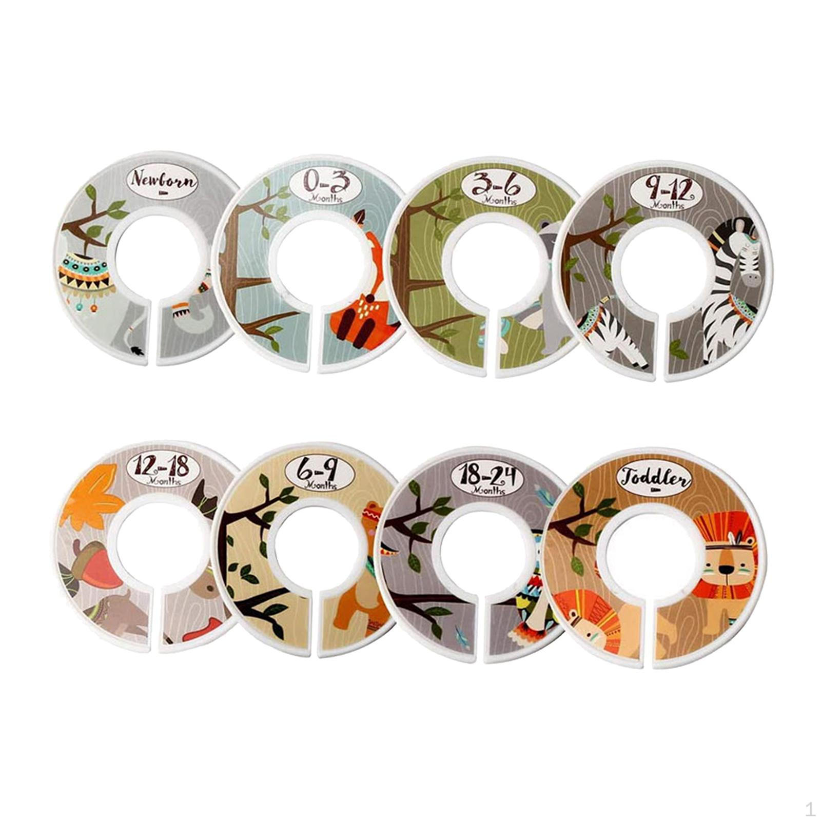 Разделители для вешалок в шкафу Кольца-бирки для одежды 9 см A 8pcs with sizes
Разделители для вешалок в шкафу Кольца-бирки для одежды 9 см A 8pcs with sizes