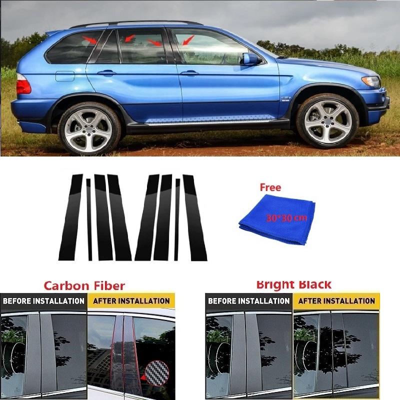Новые полированные стойки из углеродного волокна, пригодные для BMW X5 E53 2000-2006, накладка на окно, колонка BC
Новые полированные стойки из углеродного волокна, пригодные для BMW X5 E53 2000-2006, накладка на окно, колонка BC