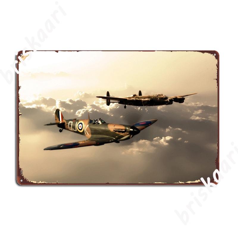 Bbmf Spitfire And Lancaster Metal Sign Create Plaques Pub Garage Club Party Tin Sign Poster 20x30cm
Bbmf Spitfire And Lancaster Metal Sign Create Plaques Pub Garage Club Party Tin Sign Poster 20x30cm