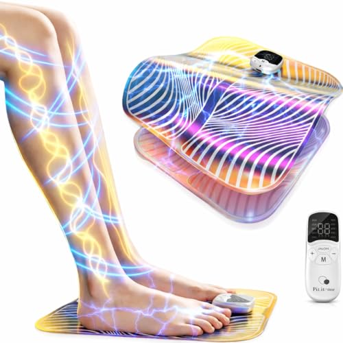 PILIEMO EMS Foot Sole Care Foot Training 10 Modes 30 Levels Foot Reflexology Swelling Calf Vibration Machine for Full Body Care
PILIEMO EMS Foot Sole Care Foot Training 10 Modes 30 Levels Foot Reflexology Swelling Calf Vibration Machine for Full Body Care