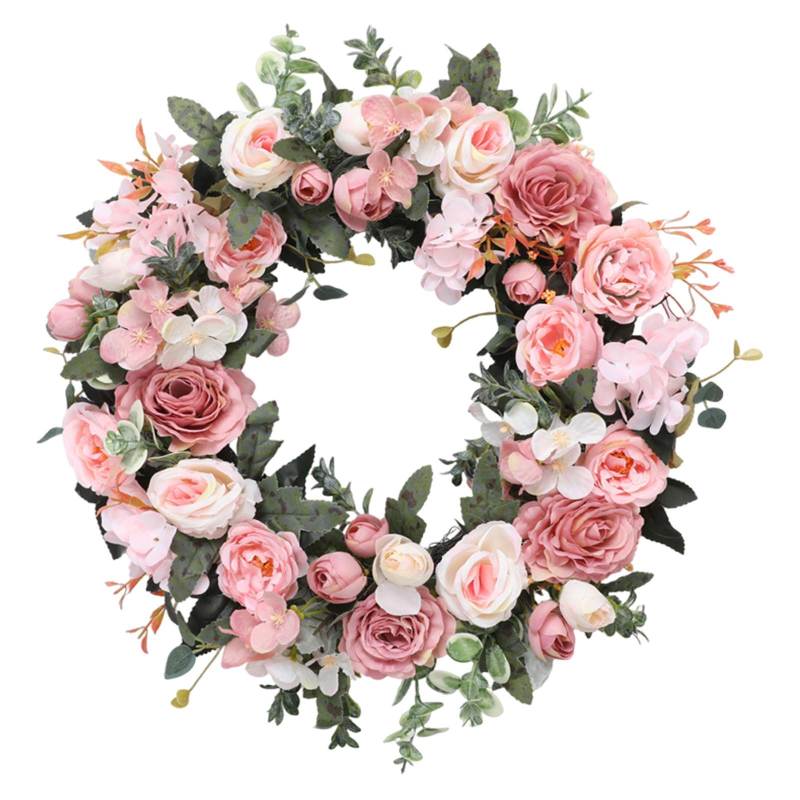 Artificial Wreath Garland for Front Door Indoor Decor,18 inch Diameter Wall Hanging Ornament for Bedrooms Porches Wedding рожевий
Artificial Wreath Garland for Front Door Indoor Decor,18 inch Diameter Wall Hanging Ornament for Bedrooms Porches Wedding рожевий