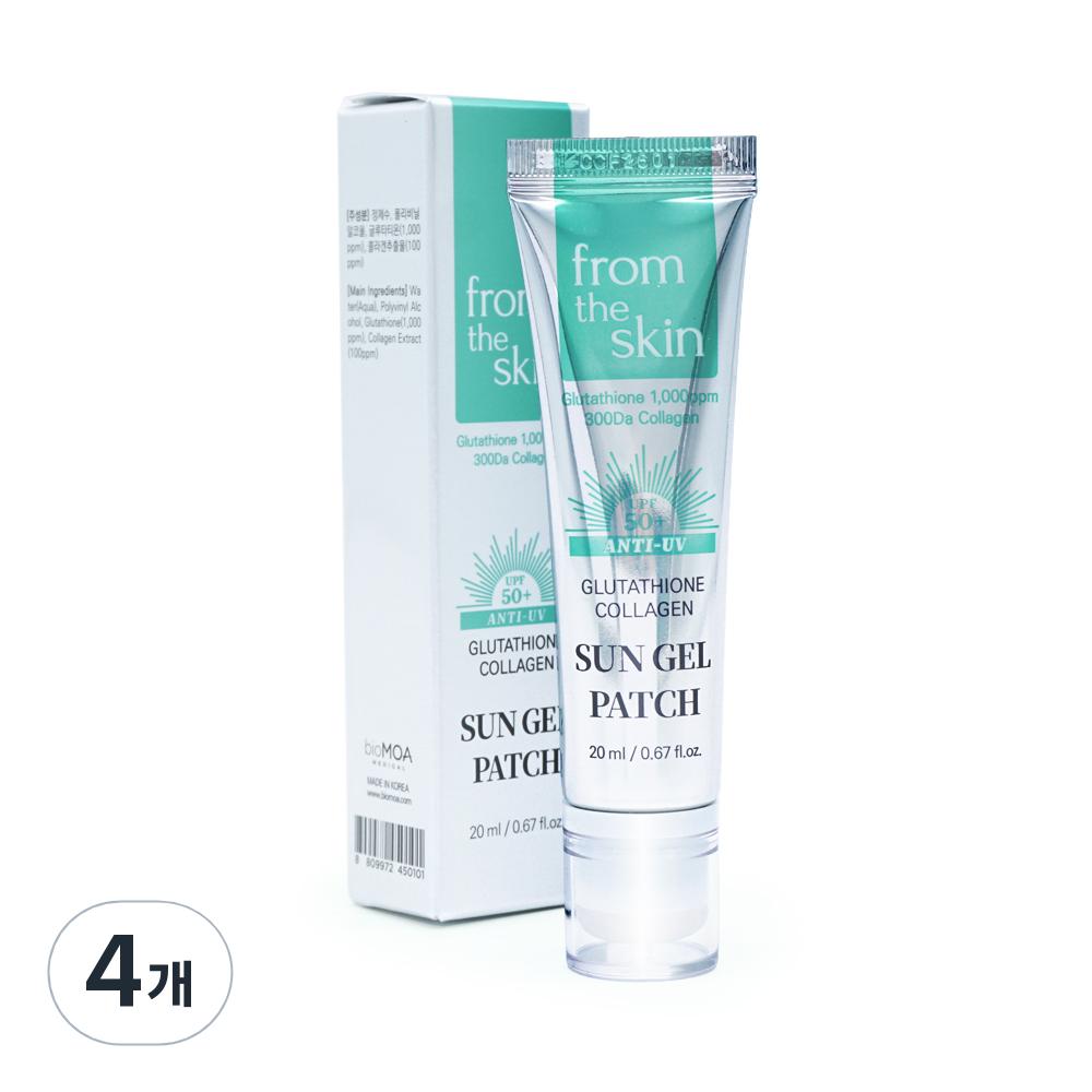 From the Skin Glutathione Collagen Sun Gel Patch Transparent Sun Patch 20ml, 20ml, 4 pieces
From the Skin Glutathione Collagen Sun Gel Patch Transparent Sun Patch 20ml, 20ml, 4 pieces