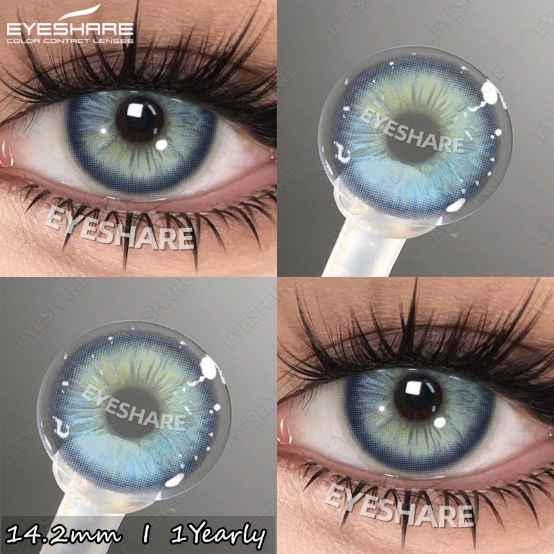 EYESHARE New Naturally Color Contact Lenses for Eyes 1Pair Blue Contact Brown Eyes Makeup Lenses Yearly Gray Beautiful Pupil
EYESHARE New Naturally Color Contact Lenses for Eyes 1Pair Blue Contact Brown Eyes Makeup Lenses Yearly Gray Beautiful Pupil