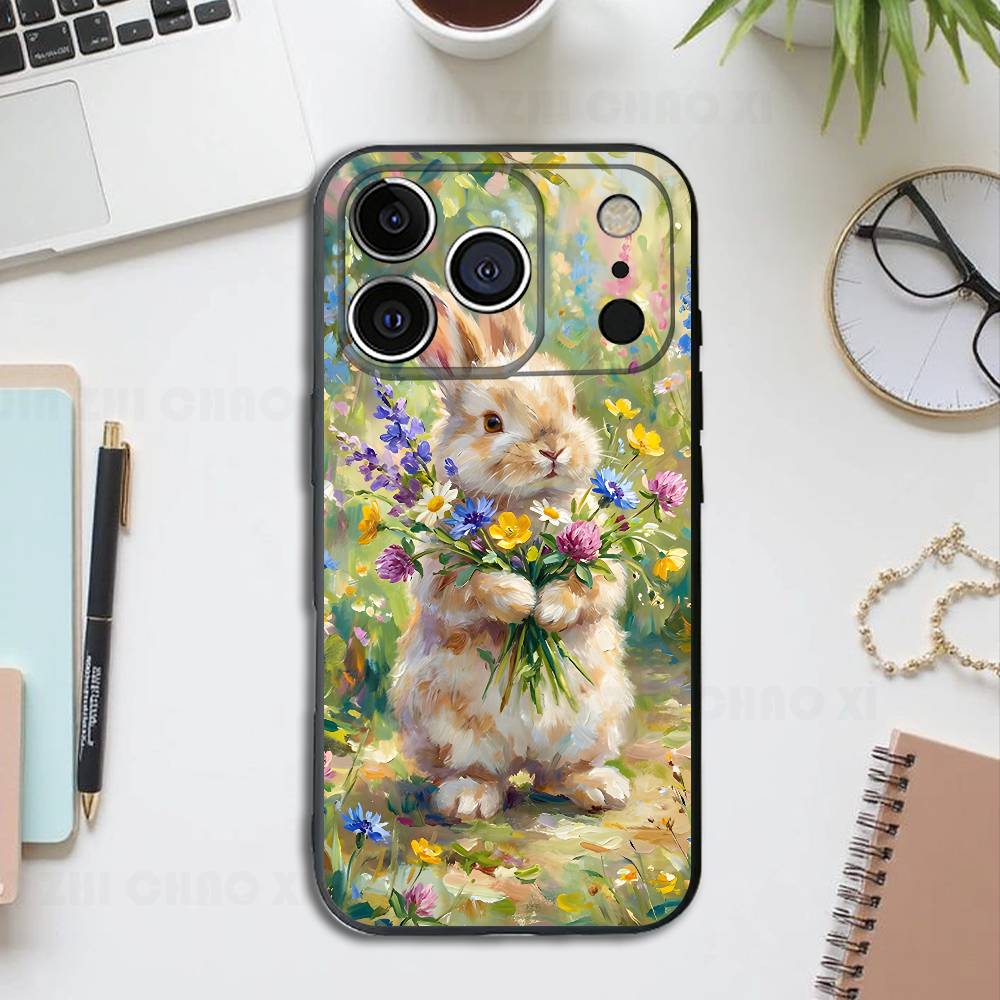 Cut Animal Rabbit Silicone Soft Phone Case For IPhone17 16 15 14 13 12 11 Pro Max Plus X XR SE Cover iPhone12PROMAX
Cut Animal Rabbit Silicone Soft Phone Case For IPhone17 16 15 14 13 12 11 Pro Max Plus X XR SE Cover iPhone12PROMAX