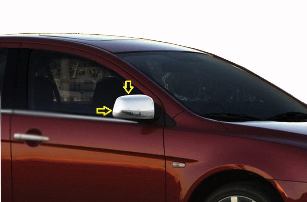 Накладки на дзеркала (2 шт) Полірована нержавіюча сталь для Mitsubishi Lancer 9 2004-2008 рр.
Накладки на дзеркала (2 шт) Полірована нержавіюча сталь для Mitsubishi Lancer 9 2004-2008 рр.