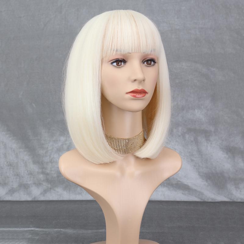 MISS WIG Женский короткий прямой коричневый парик Боб с челкой Синтетическое волокно длиной до плеч Натуральный коричневый парик для повседневного ношения
MISS WIG Женский короткий прямой коричневый парик Боб с челкой Синтетическое волокно длиной до плеч Натуральный коричневый парик для повседневного ношения